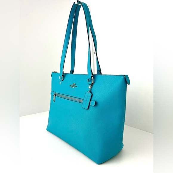 COACH Turquoise Women's Tote Bag - Picture 14 of 14